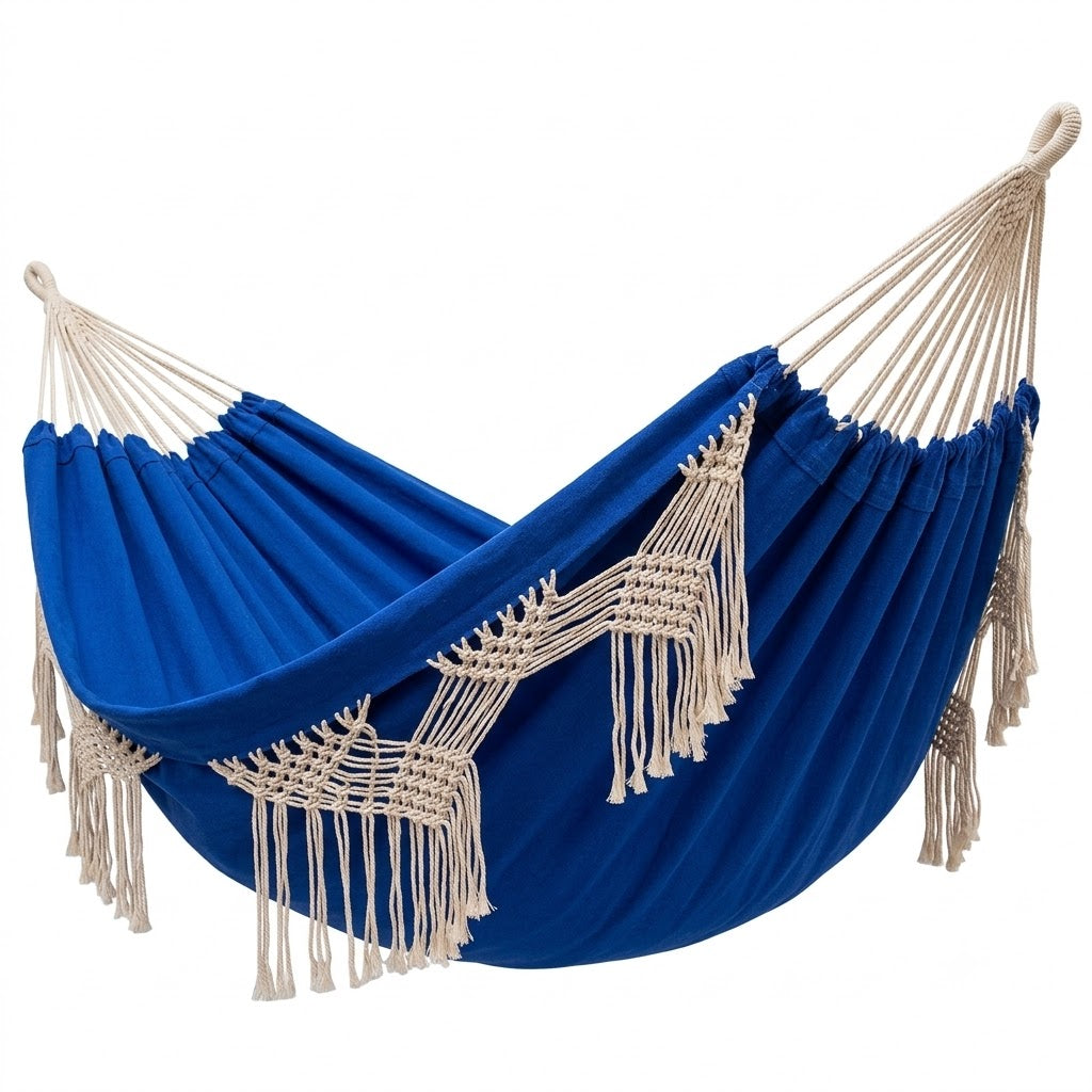 Hamac macramé 2 places en coton | Medellino