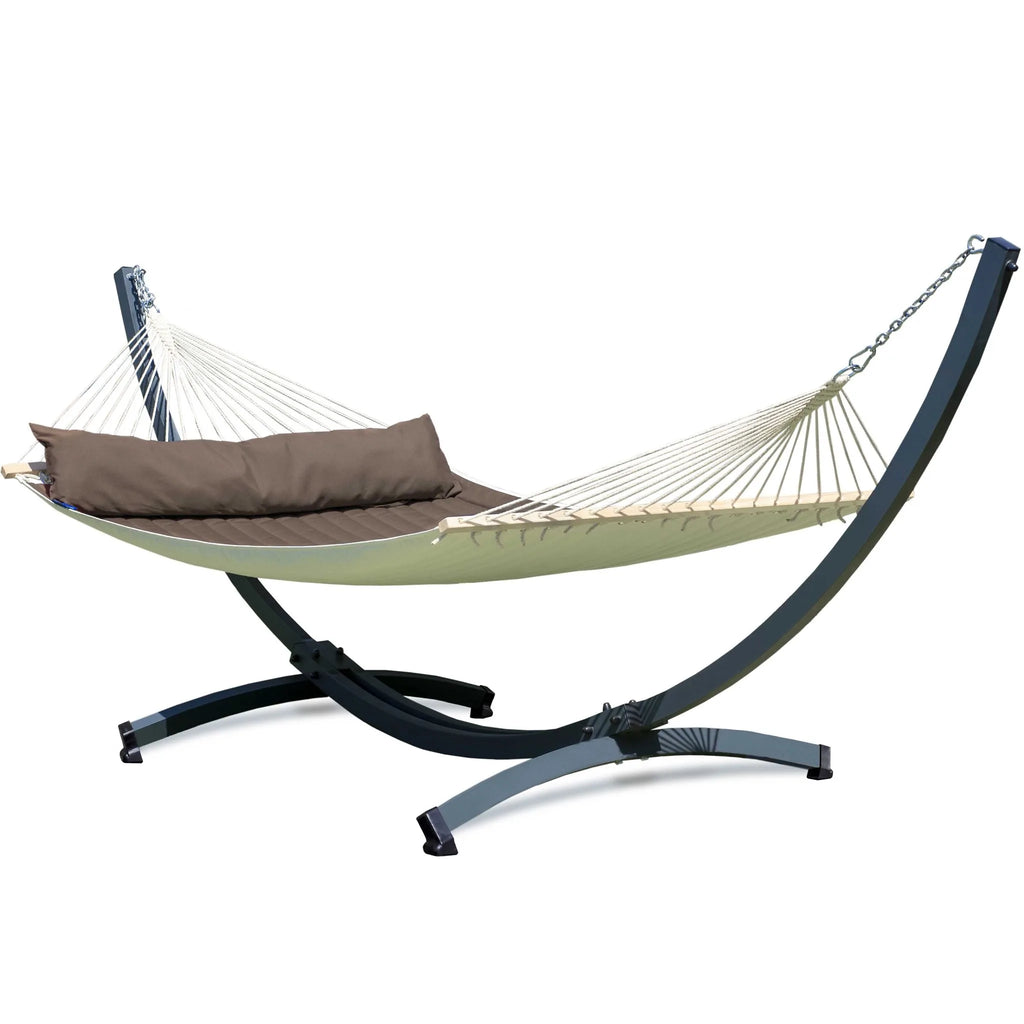 Hamac sur pied matelassé coussin intégré en coton  Penama