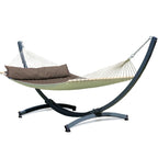 Hamac sur pied matelassé coussin intégré en coton  Penama