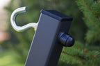 Hamac sur pied en corde tressée bois massif | Calio