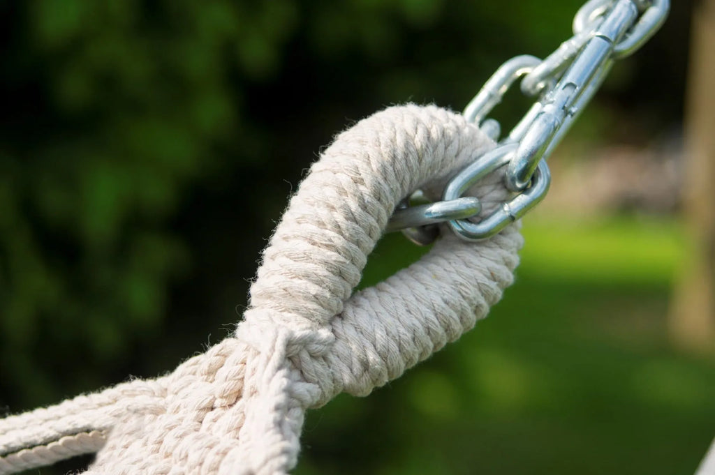 Hamac sur pied double avec barre transversales | Acadio XL