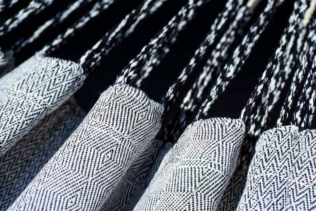 Hamac sur pied macramé tissé main en coton | Medellino
