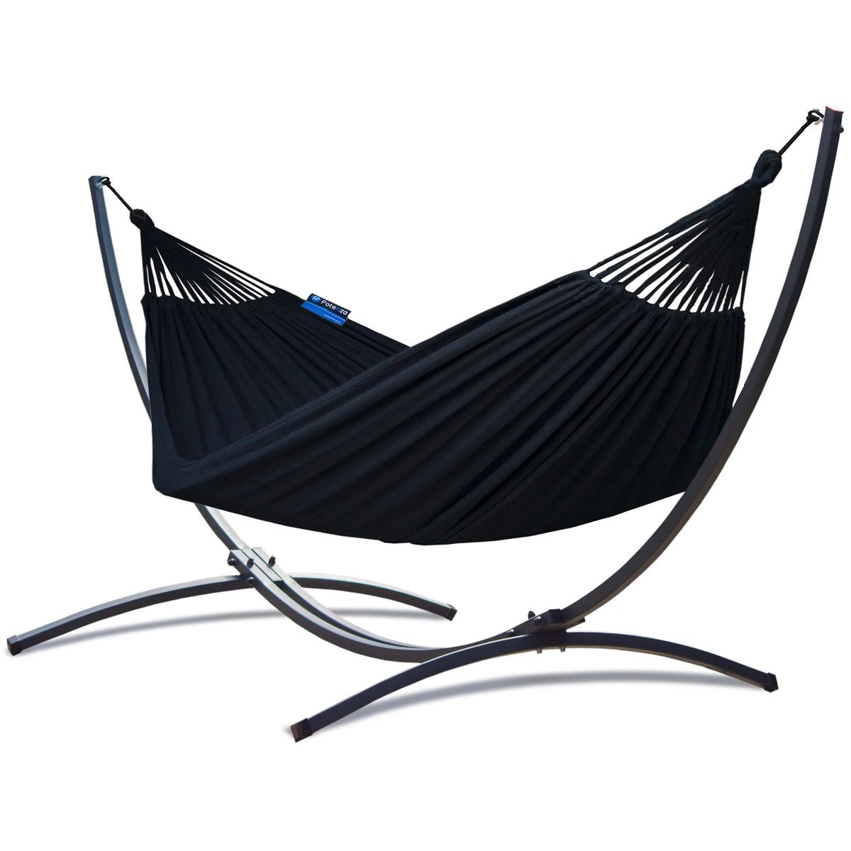 Hamac jardin sur pied en coton doux | Abla