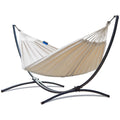 Hamac jardin sur pied en coton doux | Abla