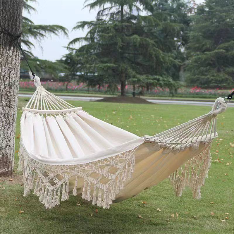 Hamac jardin double XL 2 places en coton | intérieur extérieur | Medellin