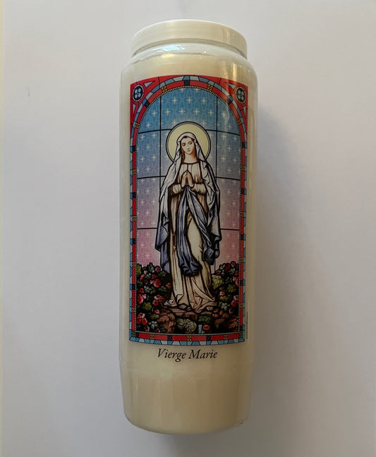 Neuvaine vitrail - Vierge Marie