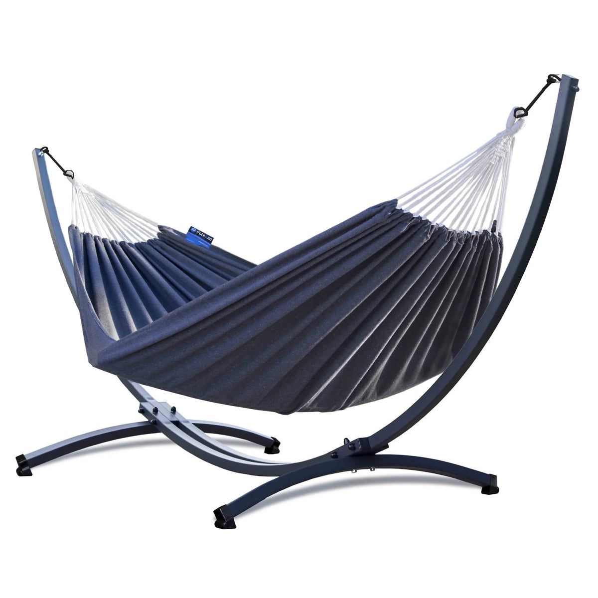 Hamac jardin sur pied en coton doux | Abla