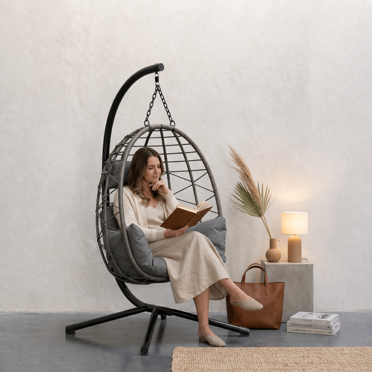 Fauteuil suspendu avec support | Nido Classic