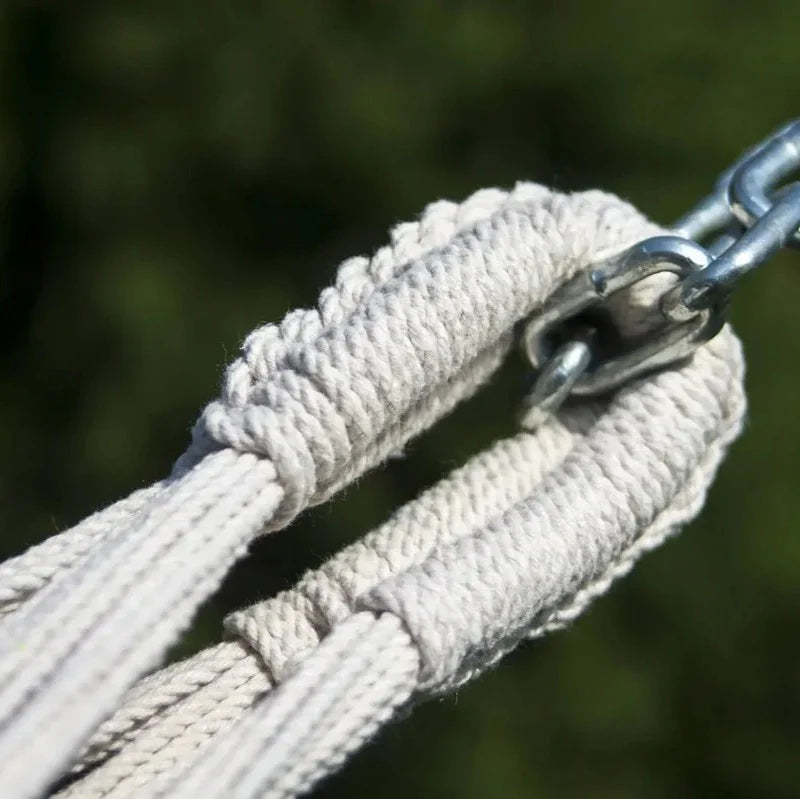 Hamac jardin double XL 2 places en coton | intérieur extérieur