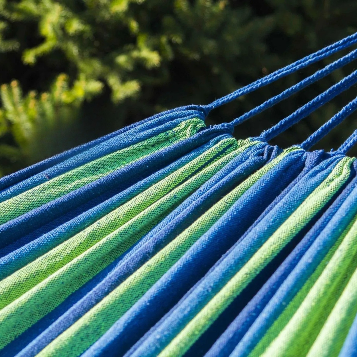 Hamac jardin double XL 2 places en coton | intérieur extérieur