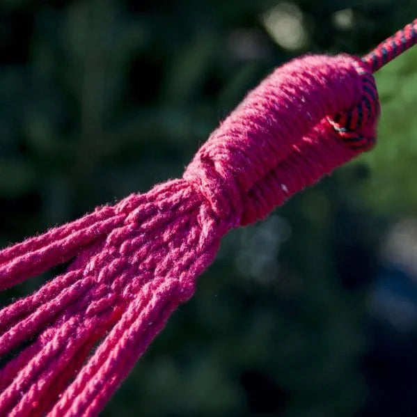 Hamac jardin double XL 2 places en coton | intérieur extérieur