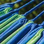 Hamac jardin double XL 2 places en coton | intérieur extérieur