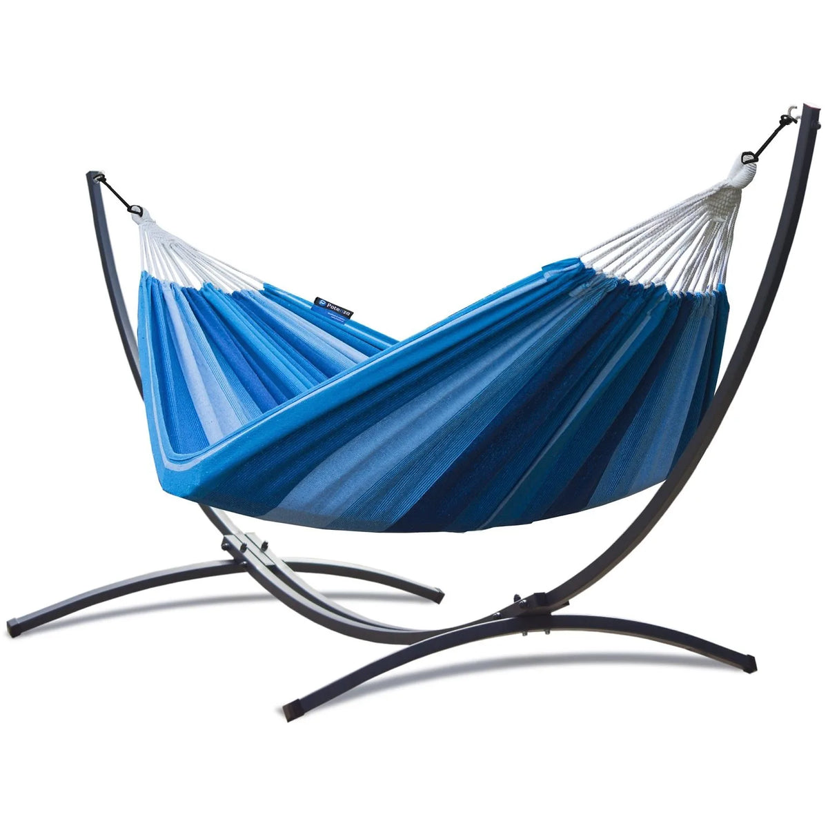 Hamac sur Pied 1 Place Structure Acier Renforcée 120kg | Kailoa