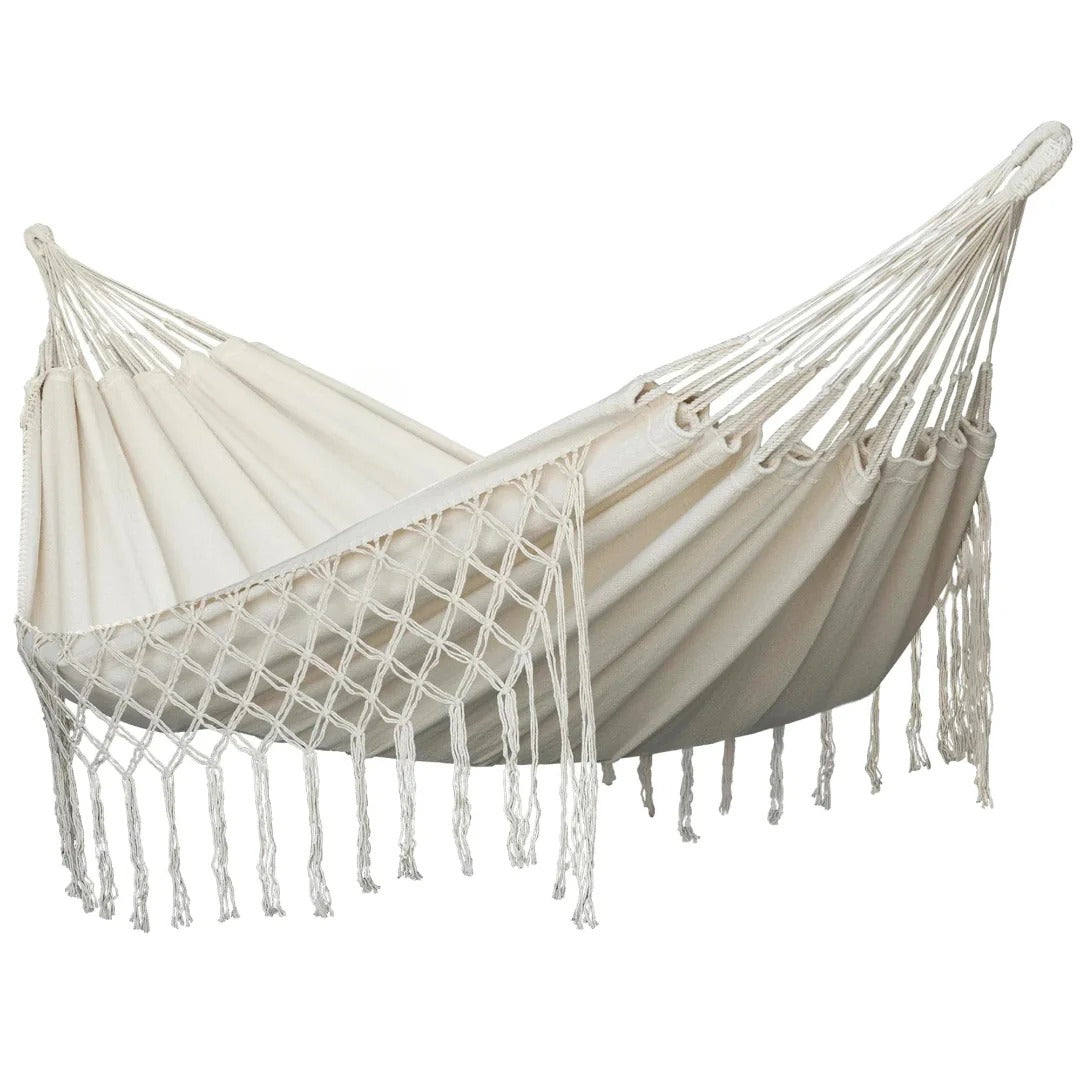 Hamac jardin double XL 2 places en coton | intérieur extérieur | Medello