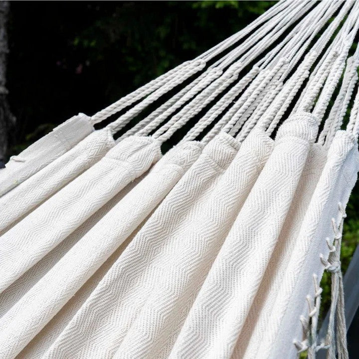 Hamac jardin double XL 2 places en coton | intérieur extérieur | Medello